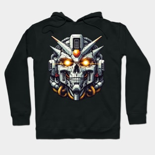 Biomech Skull S01 D06 Hoodie